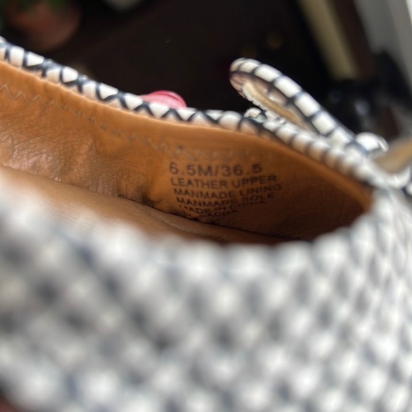 Lucky Brand Black & White Striped Ballet Flats - Picture 5 of 5